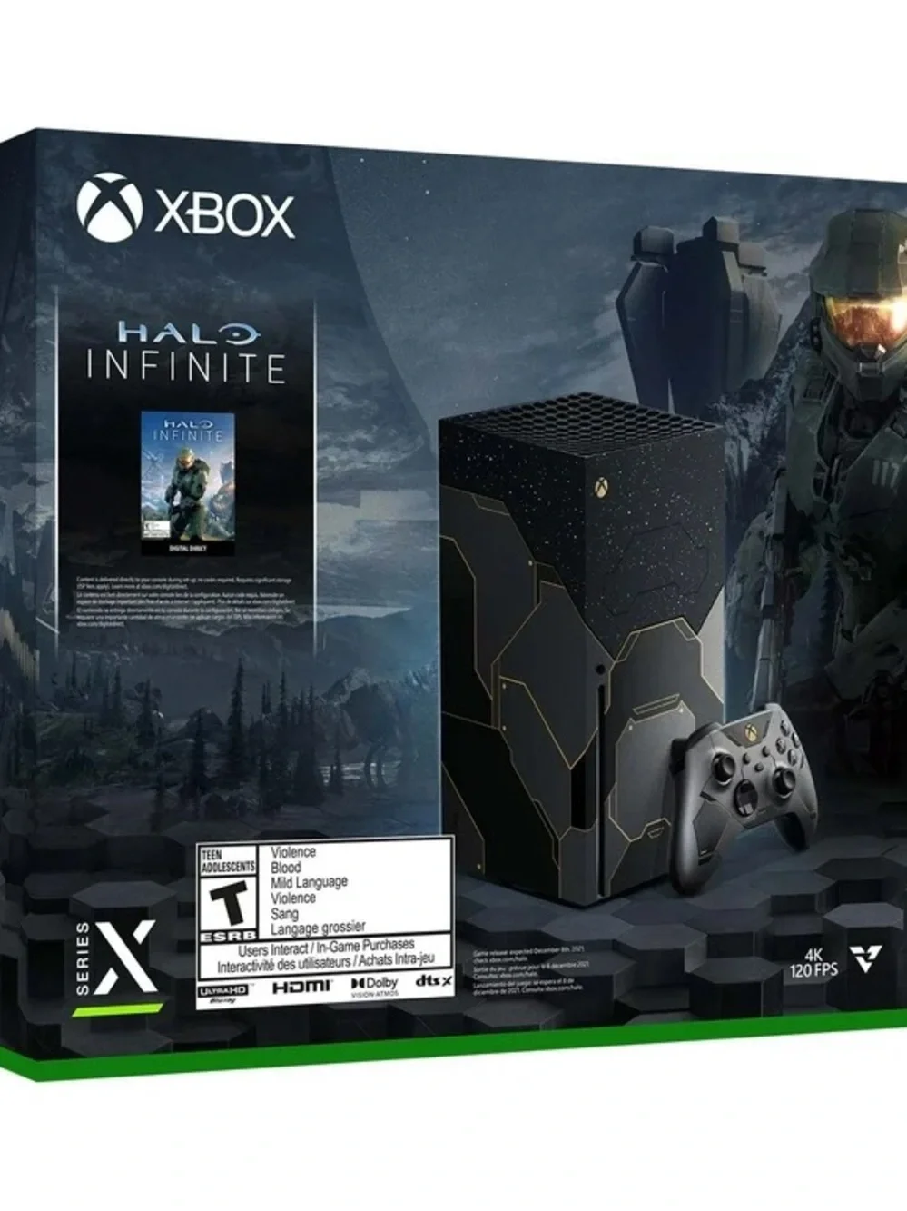 Microsoft Xbox Series X 1TB Halo Infinite Limited Edition Console Bundle